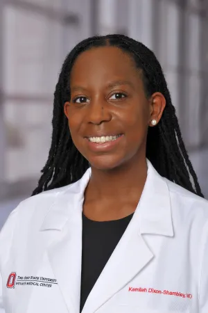 Dr. Kamilah Dixon, an associate professor of obstetrics and gynecology at Ohio State University Wexner Medical Center